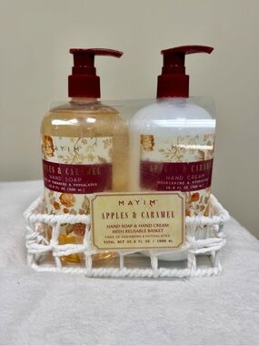 Mayim Apples & Caramel Hand Soap & Hand Cream Set
